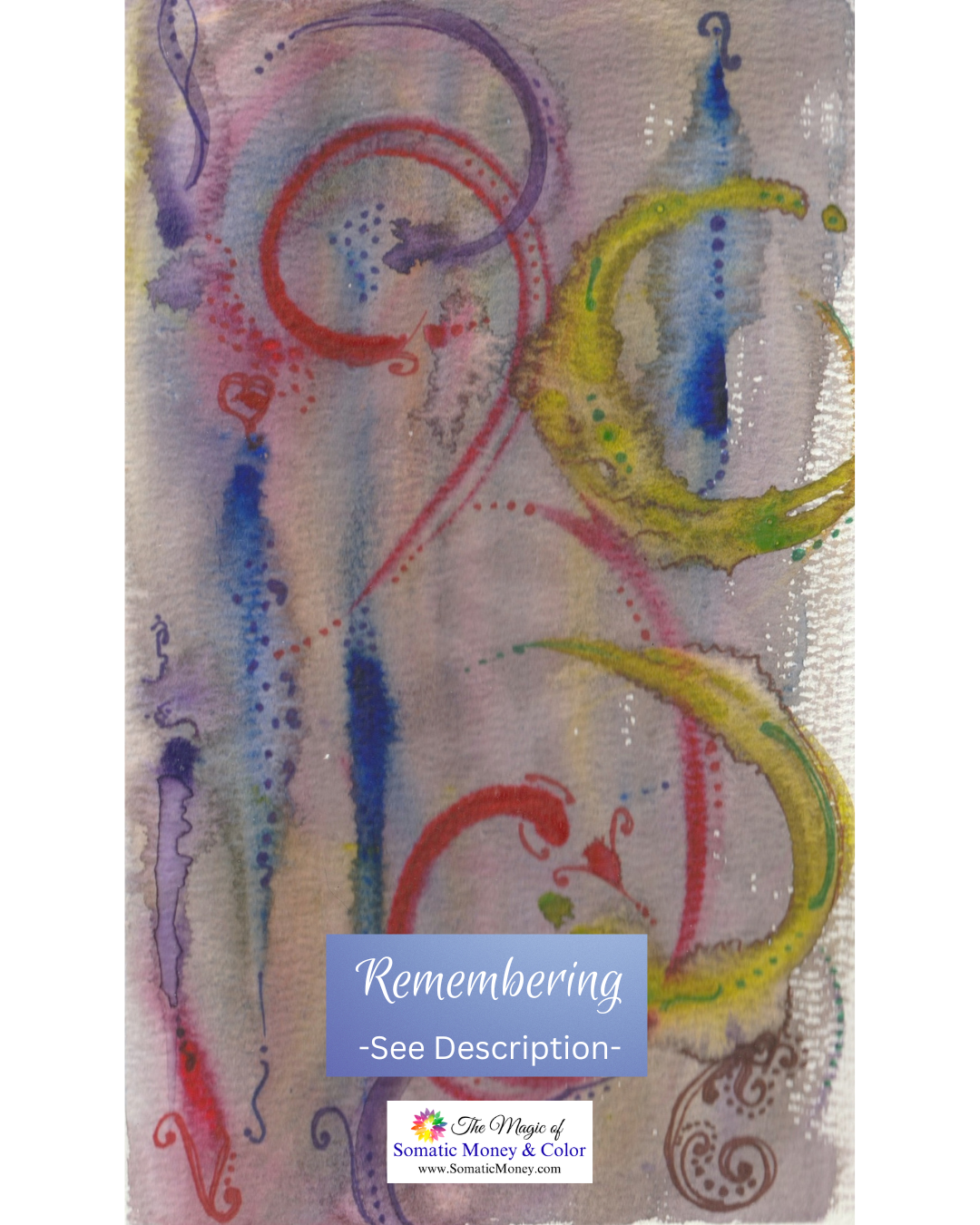 LTD EDITION SIGNED MATTE PRINTS FOR "REMEMBERING" HIGH FLOW WATERCOLOR & ACRYLIC PEN