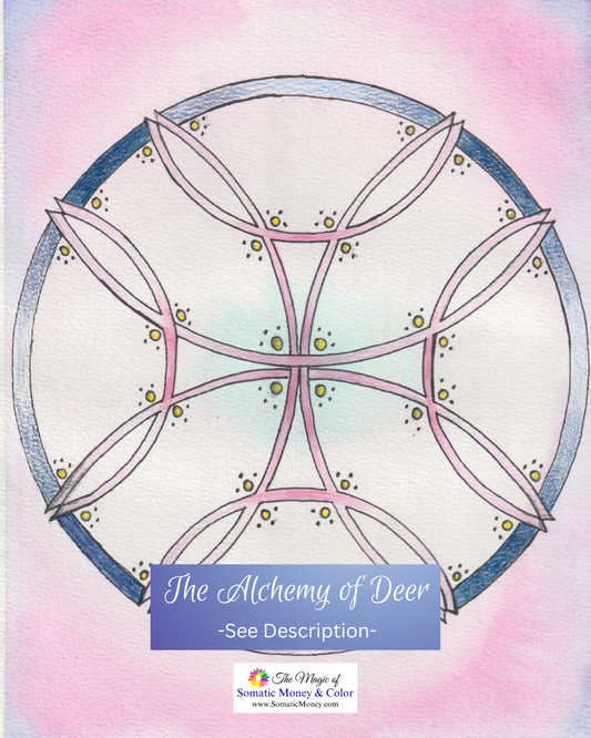 LTD EDITION SIGNED MATTE PRINTS FROM "THE ALCHEMY OF DEER" WATERCOLOR & MIXED MEDIA