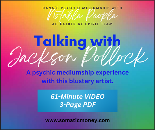 TALKING WITH JACKSON POLLOCK / 61-Minute VIDEO / 3-Page PDF