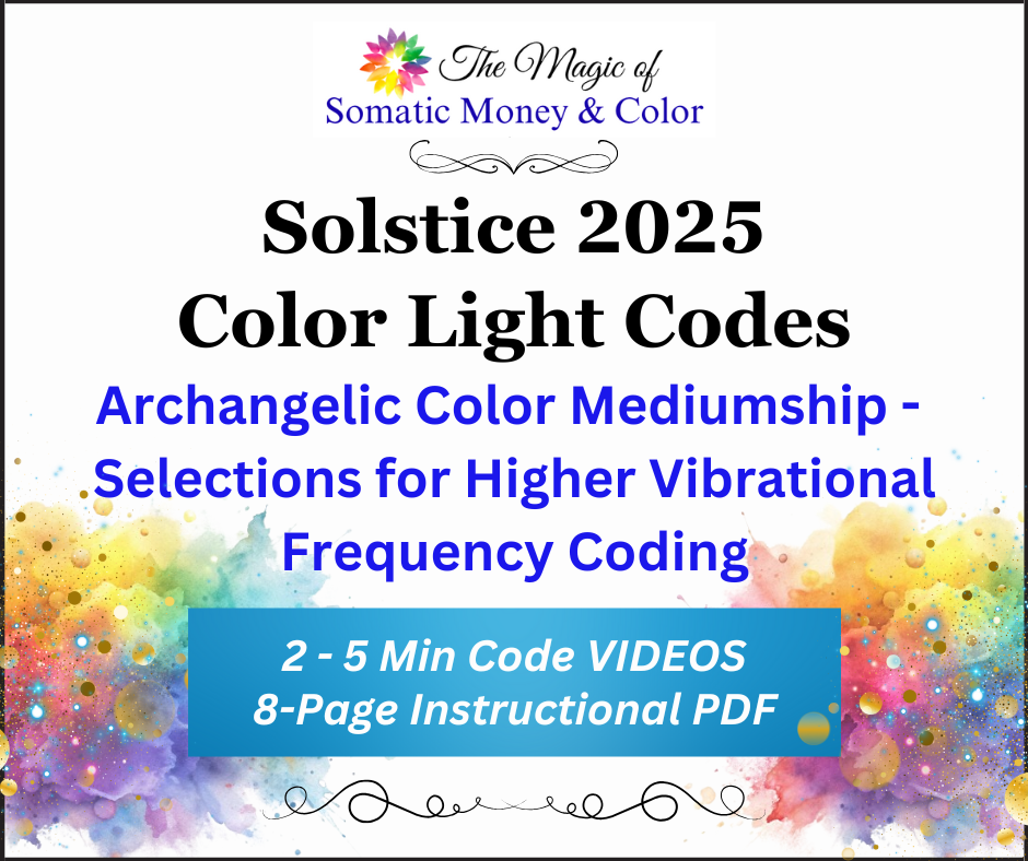 SOLSTICE 2025 COLOR LIGHT CODES  / 2 CODING VIDEOS / 8-Page Instructional PDF