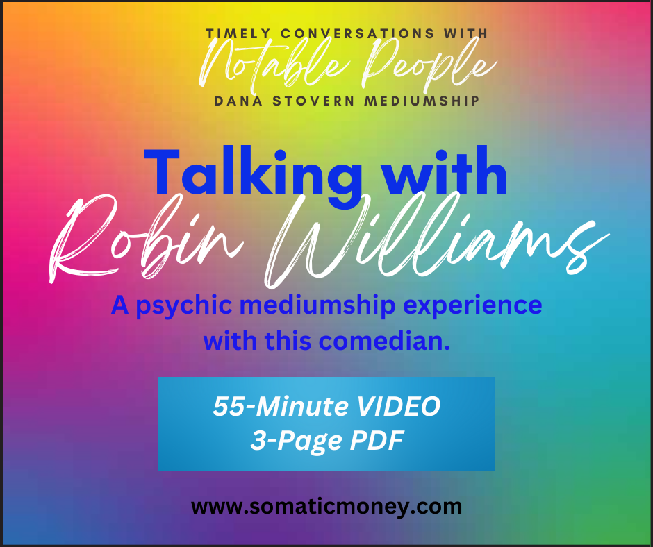 TALKING WITH ROBIN WILLIAMS / 55-Minute VIDEO / 3-Page PDF