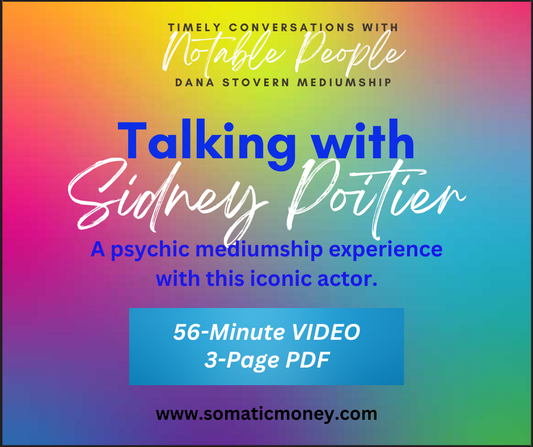 TALKING WITH SIDNEY POITIER / 56-Minute VIDEO / 3-Page PDF (Copy)