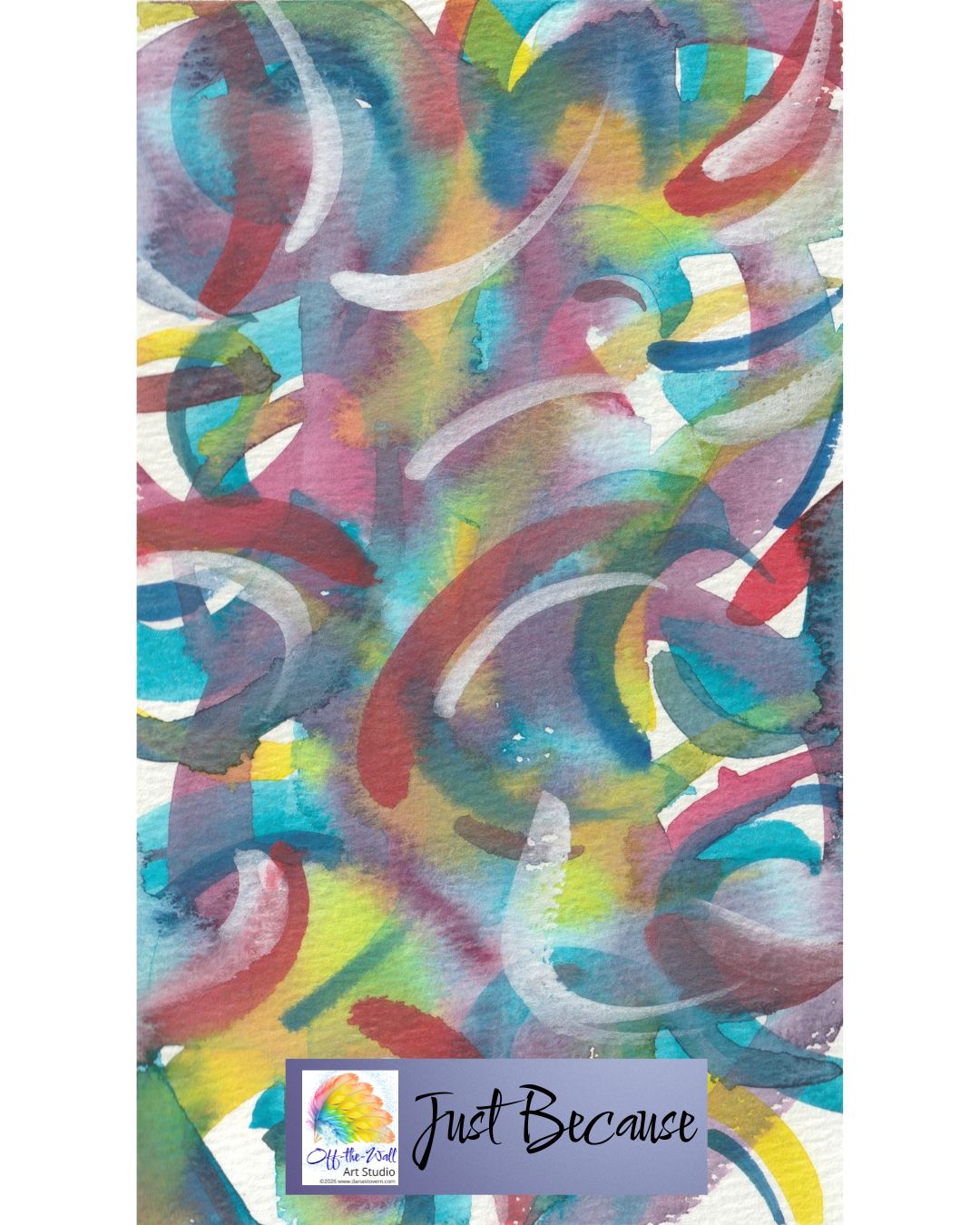 LTD EDITION SIGNED MATTE PRINTS FOR "JUST BECAUSE" WITH WATERCOLOR