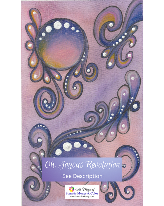LTD EDITION SIGNED MATTE PRINTS FROM "OH, JOYOUS REVOLUTION" WATERCOLOR MIXED MEDIA