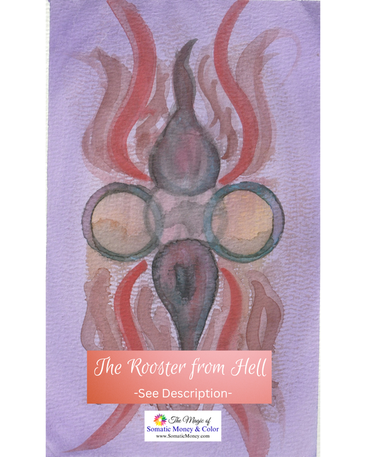 LTD EDITION SIGNED MATTE PRINTS FOR "THE ROOSTER FROM HELL" WITH WATERCOLOR